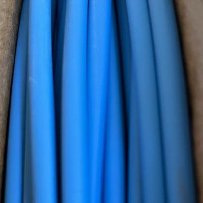 azul do tubo da isolação do psiquiatra do calor 125C, tubulação flexível do psiquiatra do calor do Polyolefin 2x