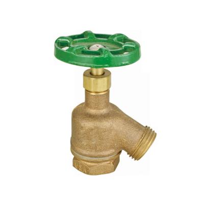 CNC roda de mão de bronze de Bent Nose Garden Valve With do torneira de água de 3/4 de polegada