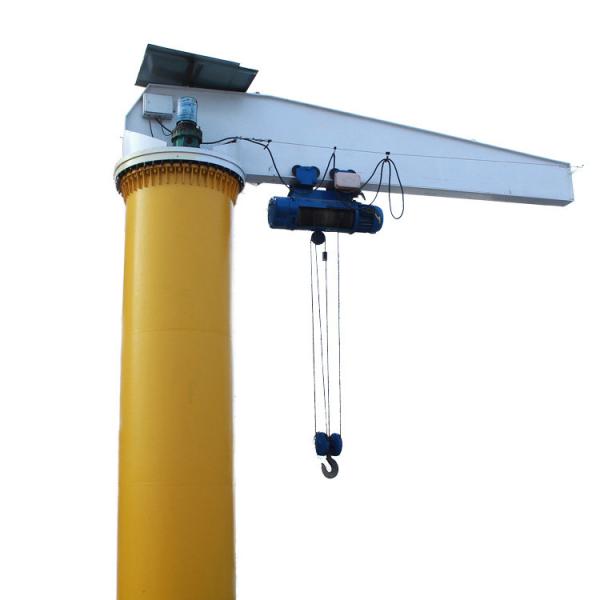 Medium Sized 1000 kg Industrial Jib Crane Floor Mounted Remote Control