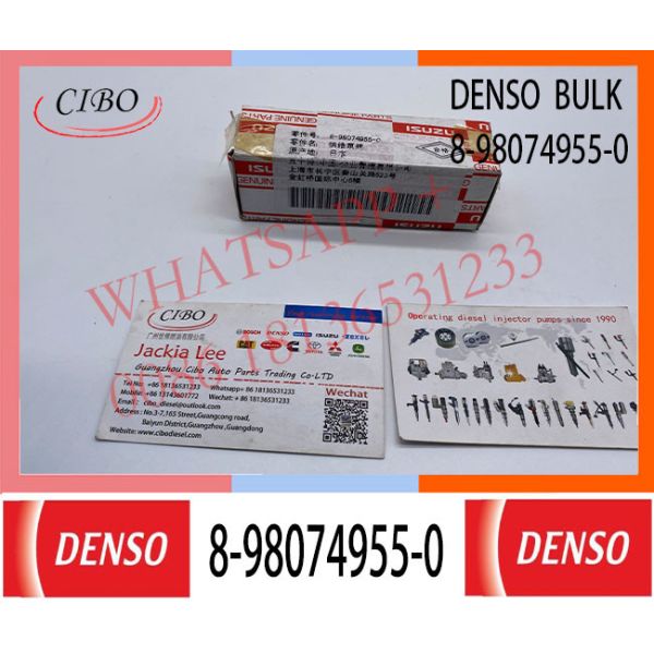 8-98074955-0 Genuine 4HK1 6HK1 Isuzu Engine Parts Feed Pump Valve 898074-9550 294000-0039 8-98055289-0