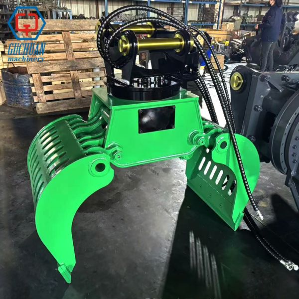 High-Performance Excavator Demolition & Sorting Grapples | GCG Series by SEWOOMIC