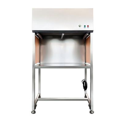 Classe 100 Banco de limpeza de fluxo vertical 304 capuz de fluxo de aço inoxidável