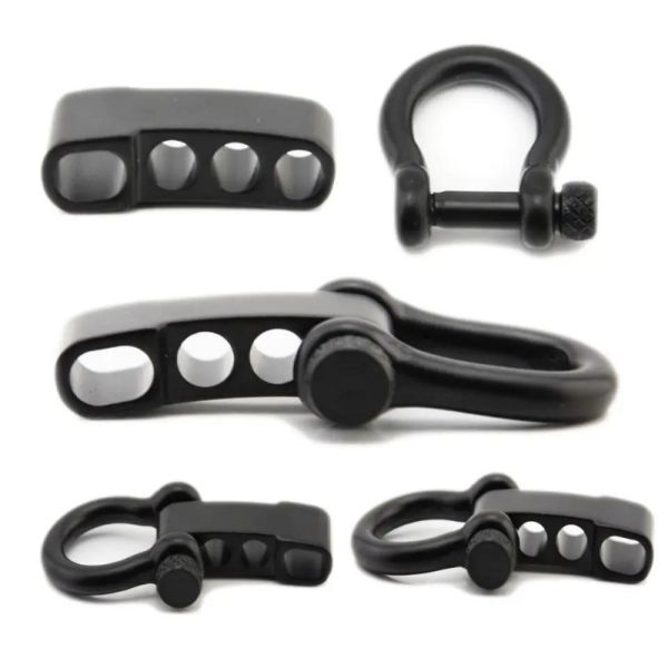 BK5568 Paracord Bracelet Bow Shackle Stainless Steel Adjustable Gross Weight 0.028kg