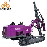 Equipamento de perfuração giratório hidráulico da mineração DTH da máquina de perfuração 73.5kw do furo de explosão DTH