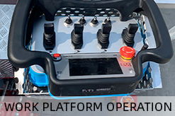 Гидравлическая тележка в 23 метров установила тележки ведра подъема воздушной рабочей платформы воздушные