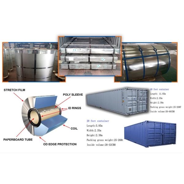 Gi Dx51d Zinc Coating Galvanized Steel Coils Cold Rolled Z275 Hot Dipped