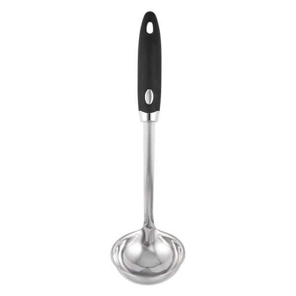 Europe style New pattern kitchenware set with stand black color handle cooking tools  patato masher