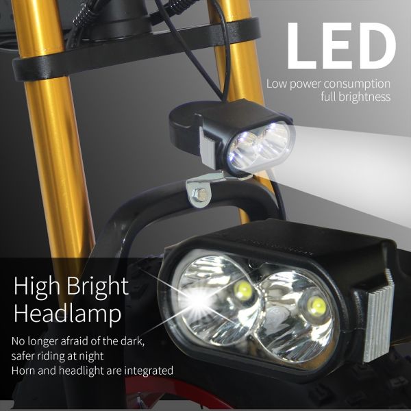 EU Quality 26x4.0 inch Fat Tire Folding E-Bike 1000W Motor 13AH Lithium Battery 21-Speed Electric Bike Dual Crown Downhill Fork