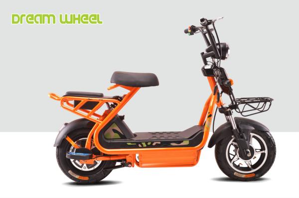 CE 500W Min Pedal Assisted Electric Scooter Sports Style Simple 14 X 3.2 Tubeless