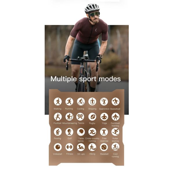 K56 Pro Outdoor Men Smart Watch 1.39 Inch IPS Round Screen BT Call Heart Rate Fitness