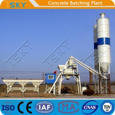 Cubeta que alimenta a HZS60 60m3/h a planta de tratamento por lotes concreta