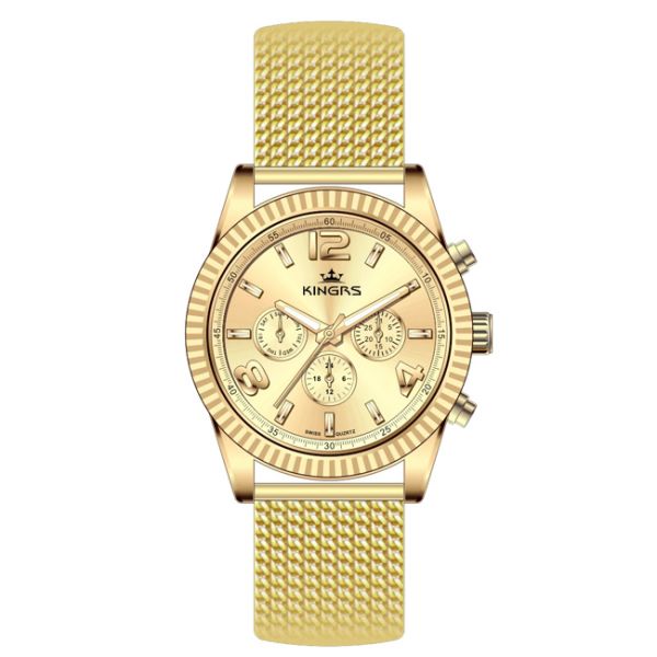Small Round Case Cute Alloy Wrist Watch For Ladies Fashional Silver