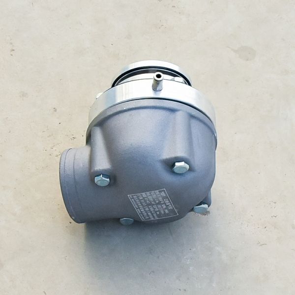 Valve de ventilation à plaque latérale en alliage d'aluminium avec méthode d'ouverture pneumatique