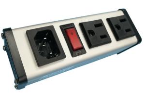 Unité de distribution d'énergie industrielle de PDU de bande de puissance avec 2