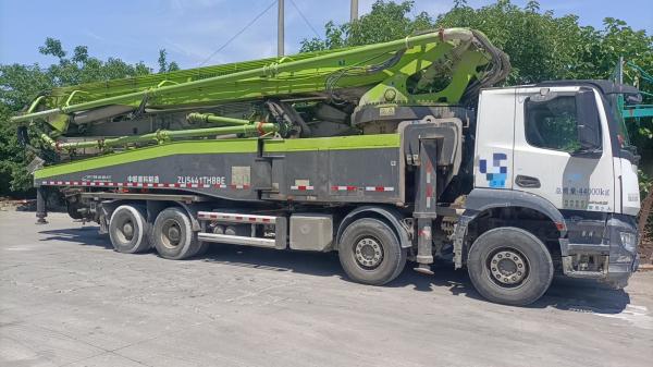 2020 62 metros ZLJ5441THBBE Zoomlion Mercedes chassi Usado Concrete Pump Truck Mixer