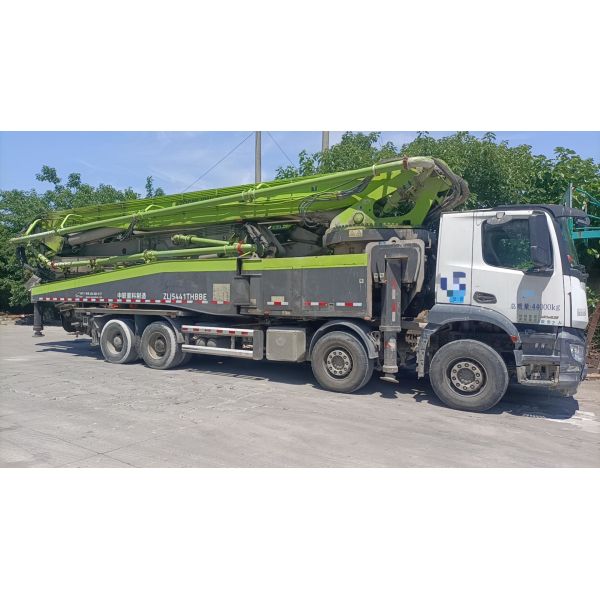 2020 62 Meters ZLJ5441THBBE Zoomlion Mercedes chassis Used Concrete Pump Truck Mixer