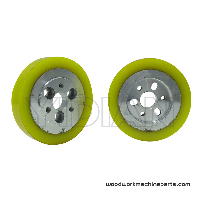 Planer Moulder PU Feeding Wheels 120*25*20mm Four Four Side Moulder Planer Spares Feed Roller