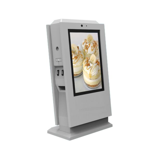 Urhealth high quality outdoor digital self service advertising machine 1000 nits lcd display for payment with printer