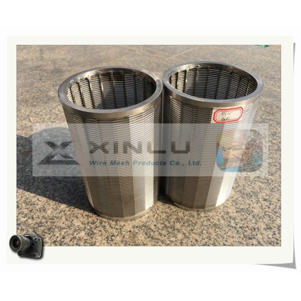 Dewatering продетая нитку трубка водяного фильтра грунтовых водов SS304 Джонсона трубы металла