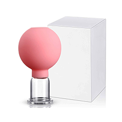 Simple and Portable Glass Rubber Cupping Set for Body Cup Vacuum Suction Massage Tool