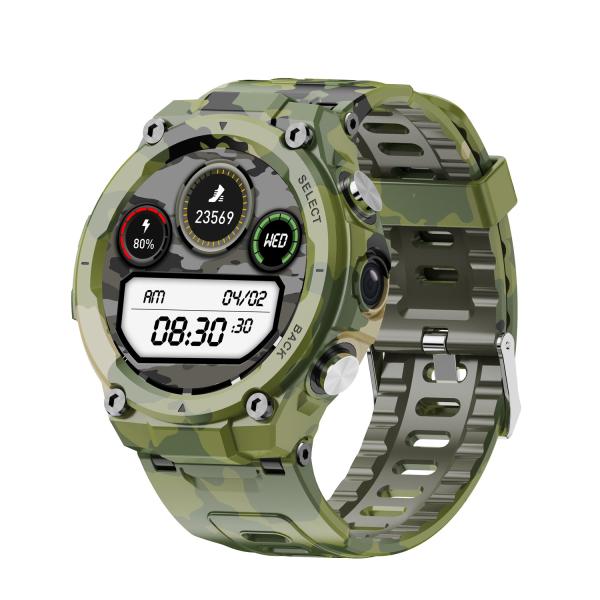 Q998 Men Women 1.28 4G Smart Watch For IP68 Waterproof For Fitness Tracker