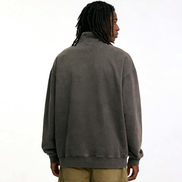 Custom Vintage Oversized Sweatshirt 360gsm Heavyweight Pullover Vintage Style Sweatshirts