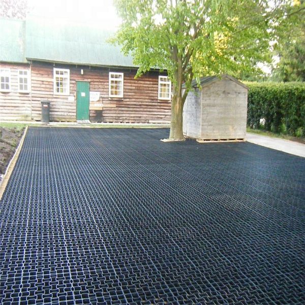 Driveway Lawn Reinforcement Planting with Modern Design Eco Plastic Grid Grass Paver
