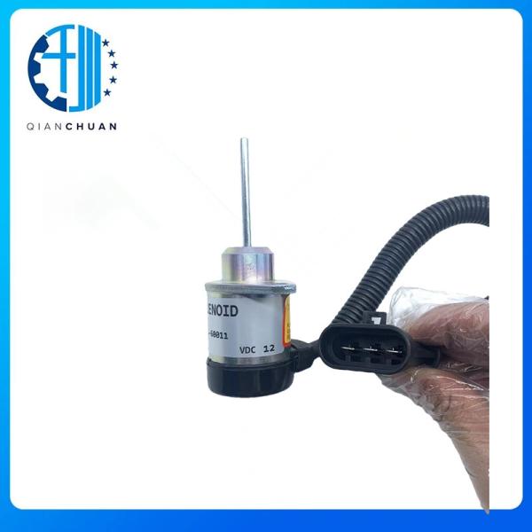 1G925-60011 Solenoide de desligamento de combustível de 12 V para KUBOTA S185 S205 325 Skid Steer 6691498
