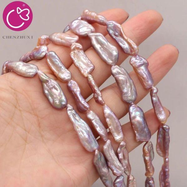 Natural Pearl Beads Jewelry Baroque Special-shaped Pipa Strong Light 20-25mm Freshwater Pearl Loose Beads for Jewelry Making