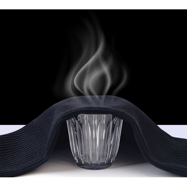 650gsm Rugged-Grain Solid Knit Fabric: Heavyweight Structure For Brands