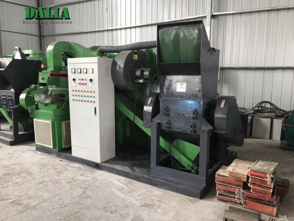 Cable Wire Recycling Machine Copper Cable Recycling Machine 17.5KW Power