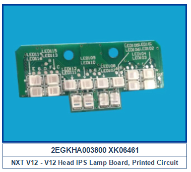 Доска лампы IPS головы 2EGKHA003800 XK06461 NXT V12, напечатанная цепь, запасные части машины Фудзи NXT SMT