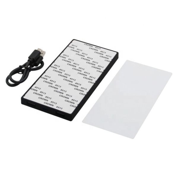 Customized Sublimation Printing Magnetic Wireless Power Bank Portable