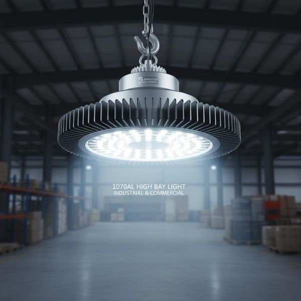 1070AL High Bay Light Including Bridgelux Led Chip Lighting Solution for Industrial Warehouse and Commercial Applications