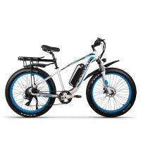 Homens elétricos 48V 17AH 26in gordos das bicicletas da montanha de 1000 watts 4,0