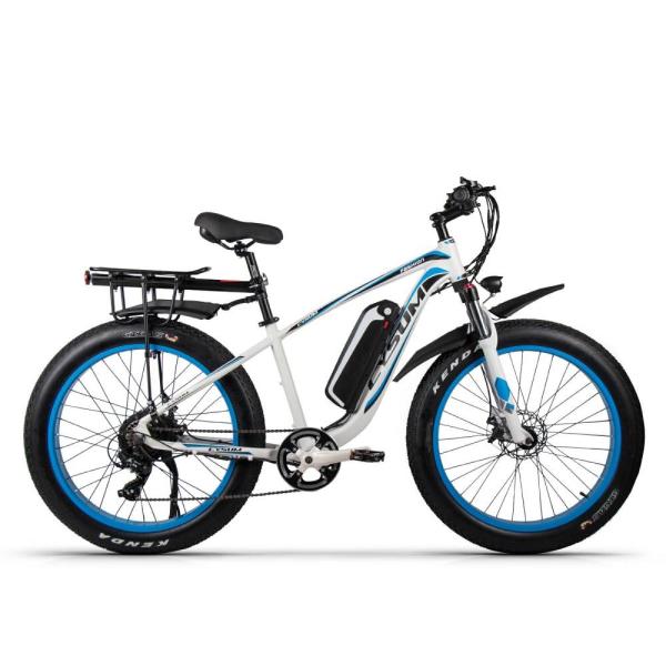 Homens elétricos 48V 17AH 26in gordos das bicicletas da montanha de 1000 watts 4,0