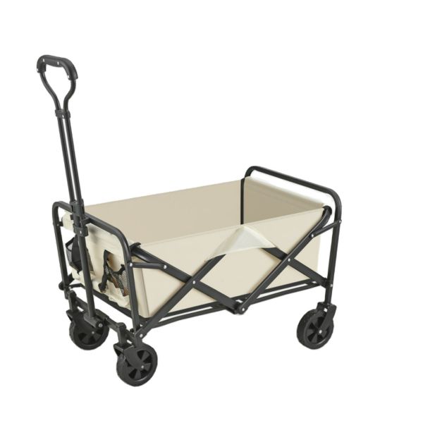 Outdoor Garden Multi Purpose Collapsible Folding Utility Trolley Cart for Industrial