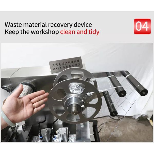 Automatic Tablet Capsule Blister Packing Machine For Pharmaceuticals