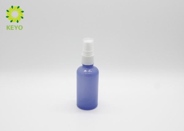 30ml 60ml Glass Mist Spray Bottle Cylindrical Shape For Face Skin Care Products