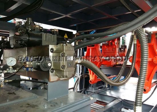 Small Plastic Medicine Bottle HDPE Blow Moulding Machine SRB70D-4 CE Approval