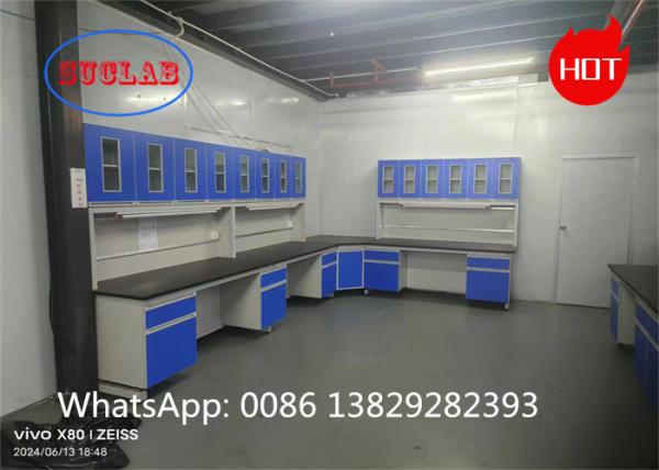 Chemical Resistant Phenolic or Epoxy Resin Chemistry  Laboratory Workbench Steel/Wood/PP/Stainless Steel Construction