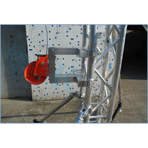 OEM Алюминиевый Степь Освещения Трасса крючок Трасса Кламп Двойной Сцепщик 100 кг для 50 мм трубы