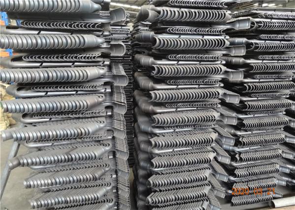 3 Strands Steel Barbed Wire Extension Arms , Chain Link Fence Barb Wire Arm