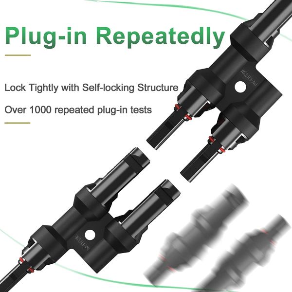 Le PVC a isolé le connecteur électrique de picovolte du câblage cuivre solaire 6mm 4mm de câble