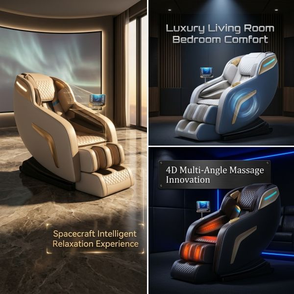 Luxury intelligent massage chair , suitable for living room and bedroom
