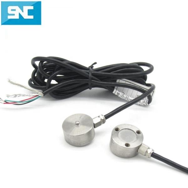 Capteur de force bouton à profil bas SNC2C7, précision 0,1% f.s, pour équipements d'alimentation vibrante et autres dispositifs de pesage
