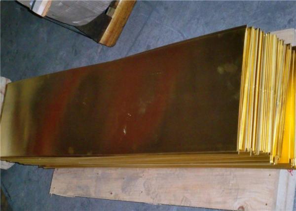 Erosão de grande resistência naval do Seawater da folha de bronze CW712R do metal C46400 UNS resistente