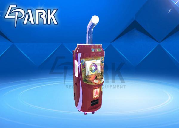 Arcylic Children Coke Drink Crane Game Machine Coin Operated for Shopping Mall