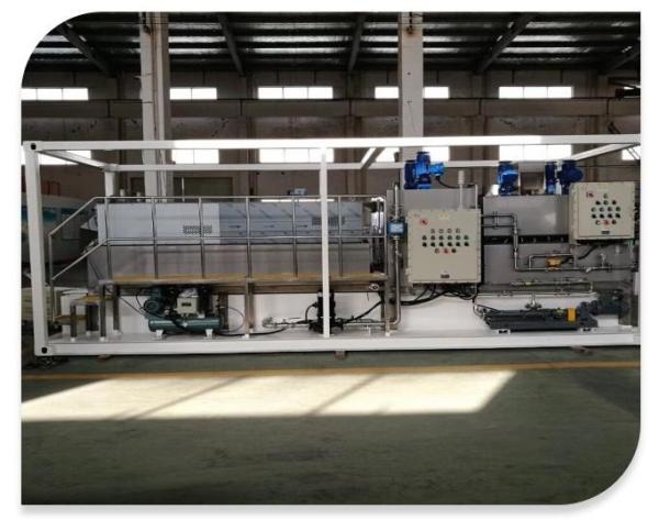 Industrial Screw Press Sludge Dewatering Machine SUS304 Screw Filter Press
