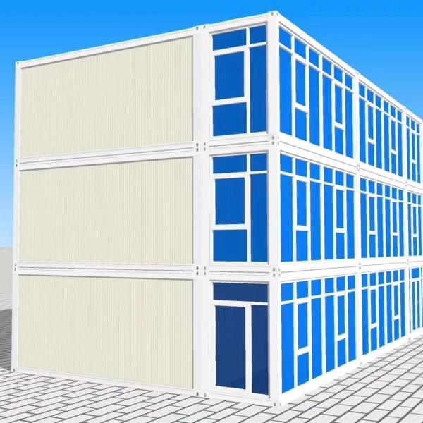 Casa de contêineres pré-fabricada para venda por atacado Moda personalizada Luxo Apartamento Flat Pack